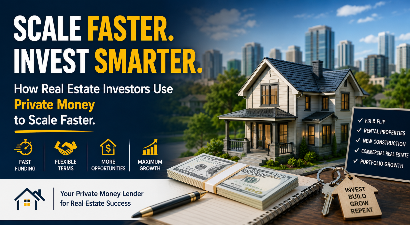 How Real Estate Investors Use Private Money to Scale Faster