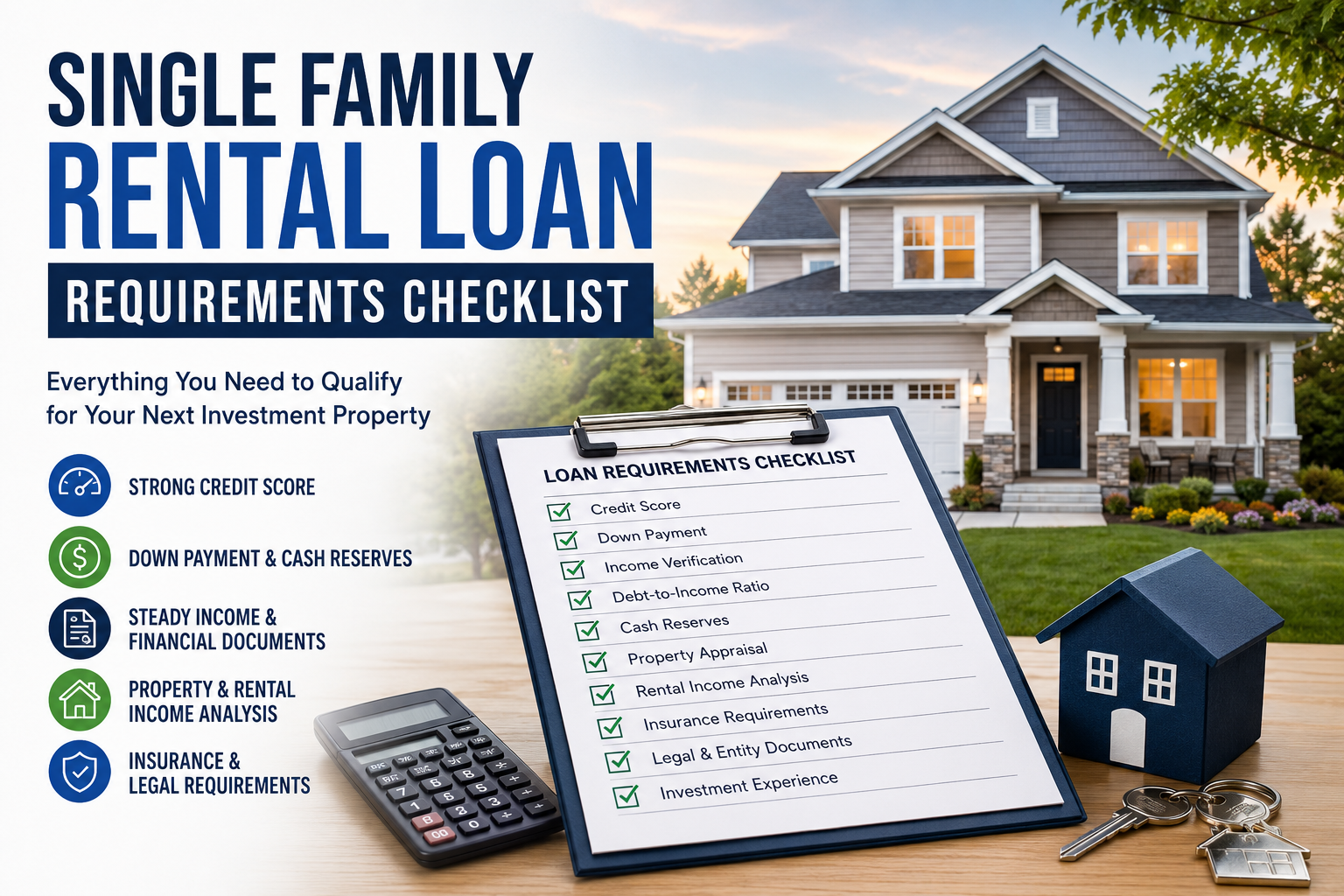 Single Family Rental Loan Requirements Checklist
