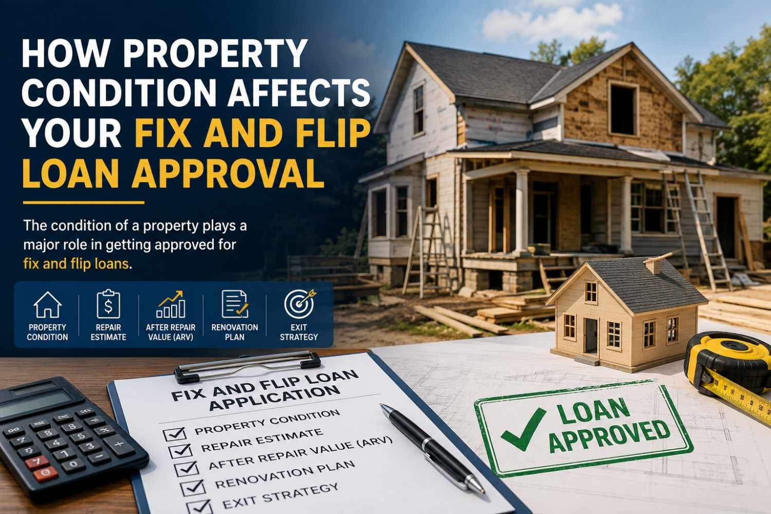 How Property Condition Affects Your Fix and Flip Loan Approval
