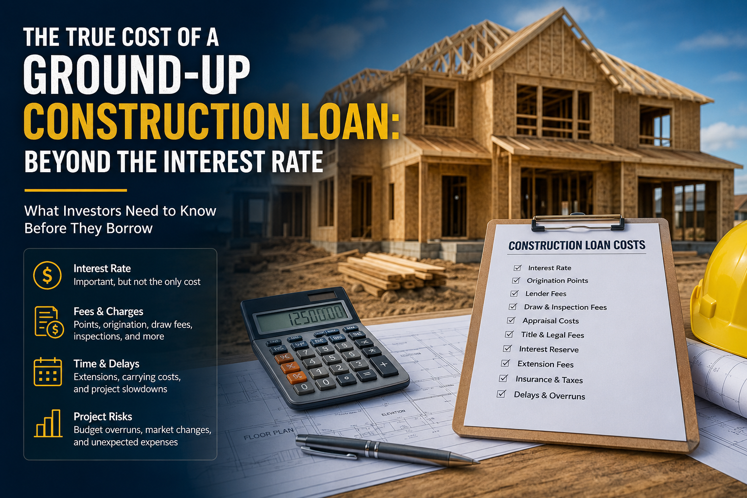The True Cost of a Ground Up Construction Loan: Beyond the Interest Rate